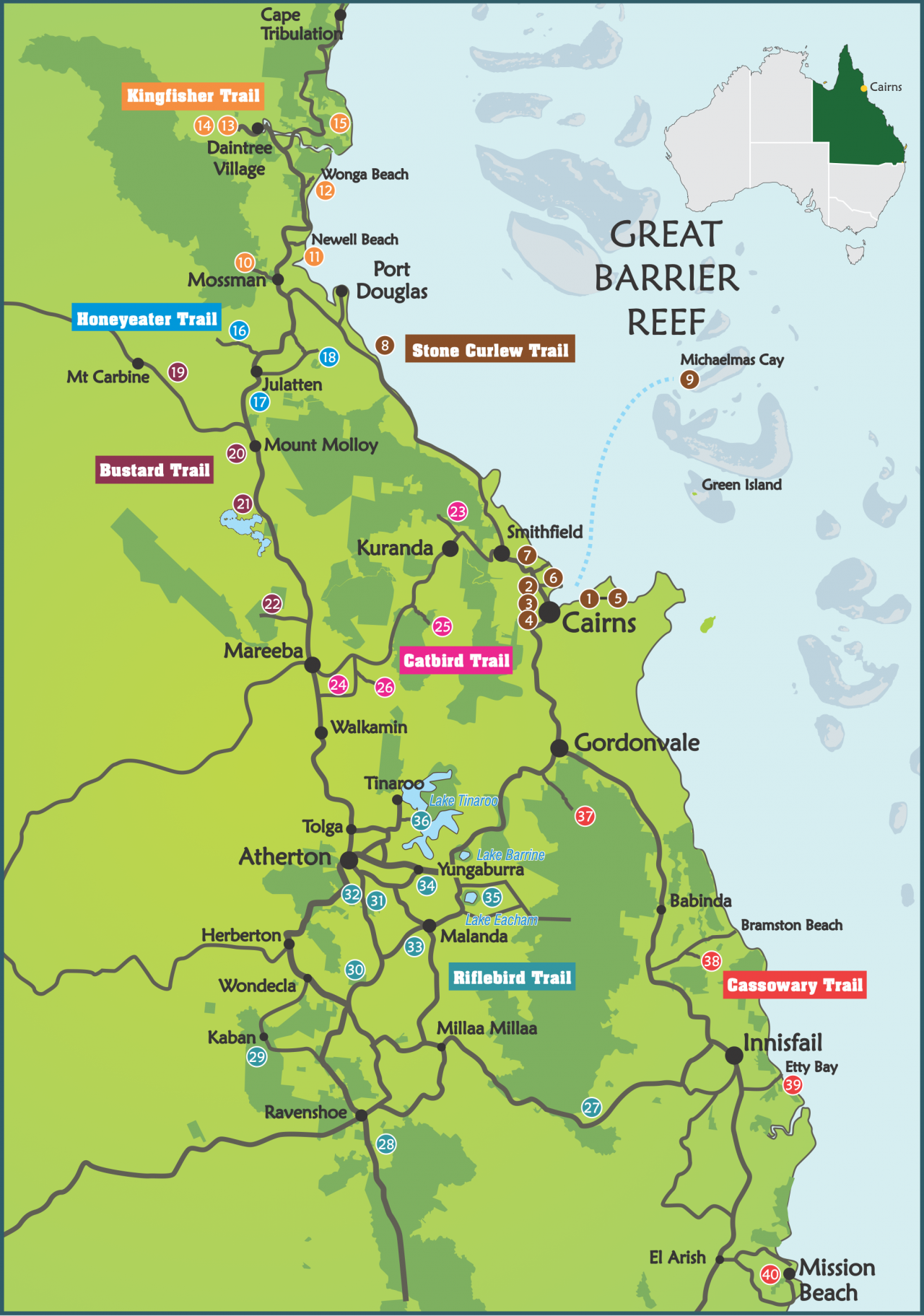 BirdTrails Bird Trails Tropical North Queensland